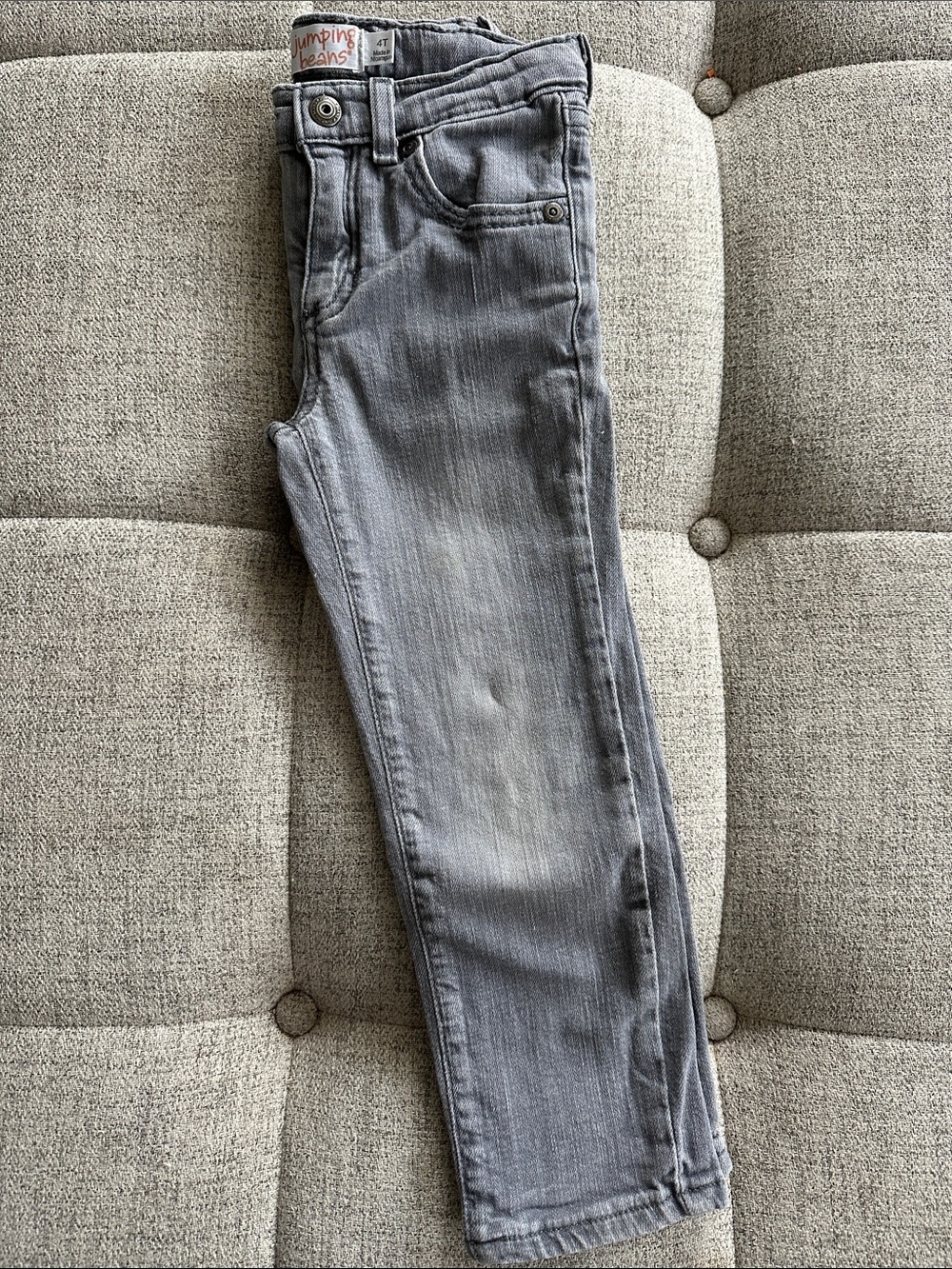 jumping beans Gray Slim Straight Kids Jeans